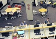 Photo of EWFM computing center collaboration space
